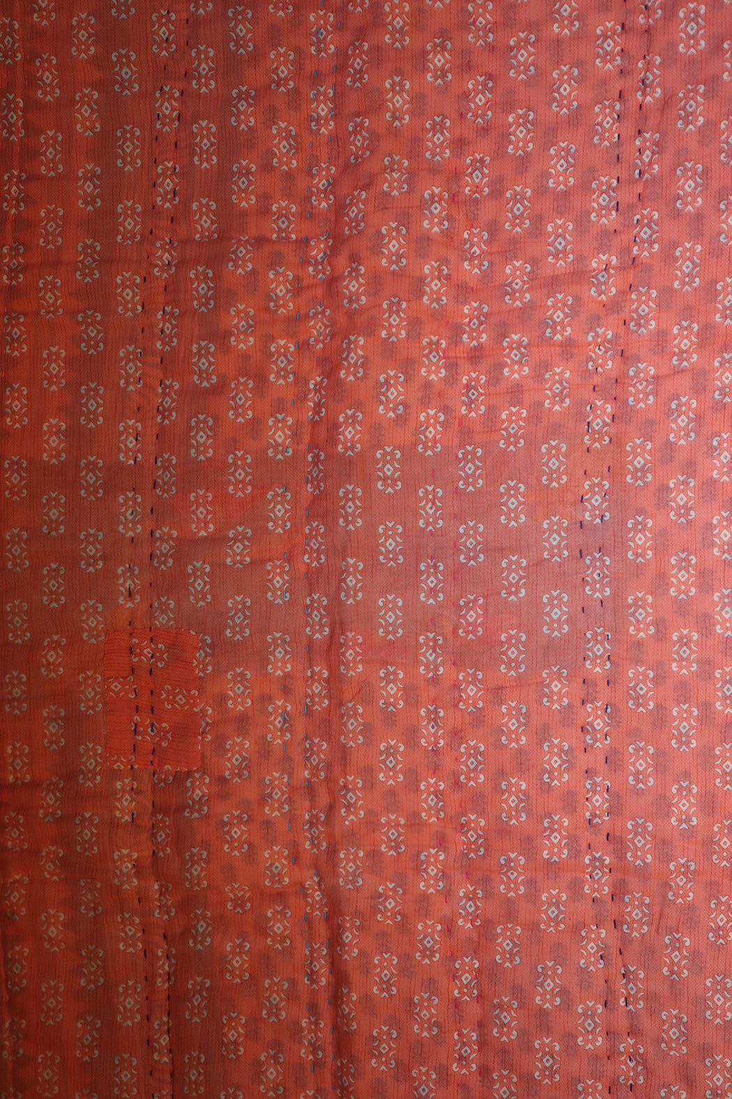 Vintage sari quilt , bomuld 70x100 cm