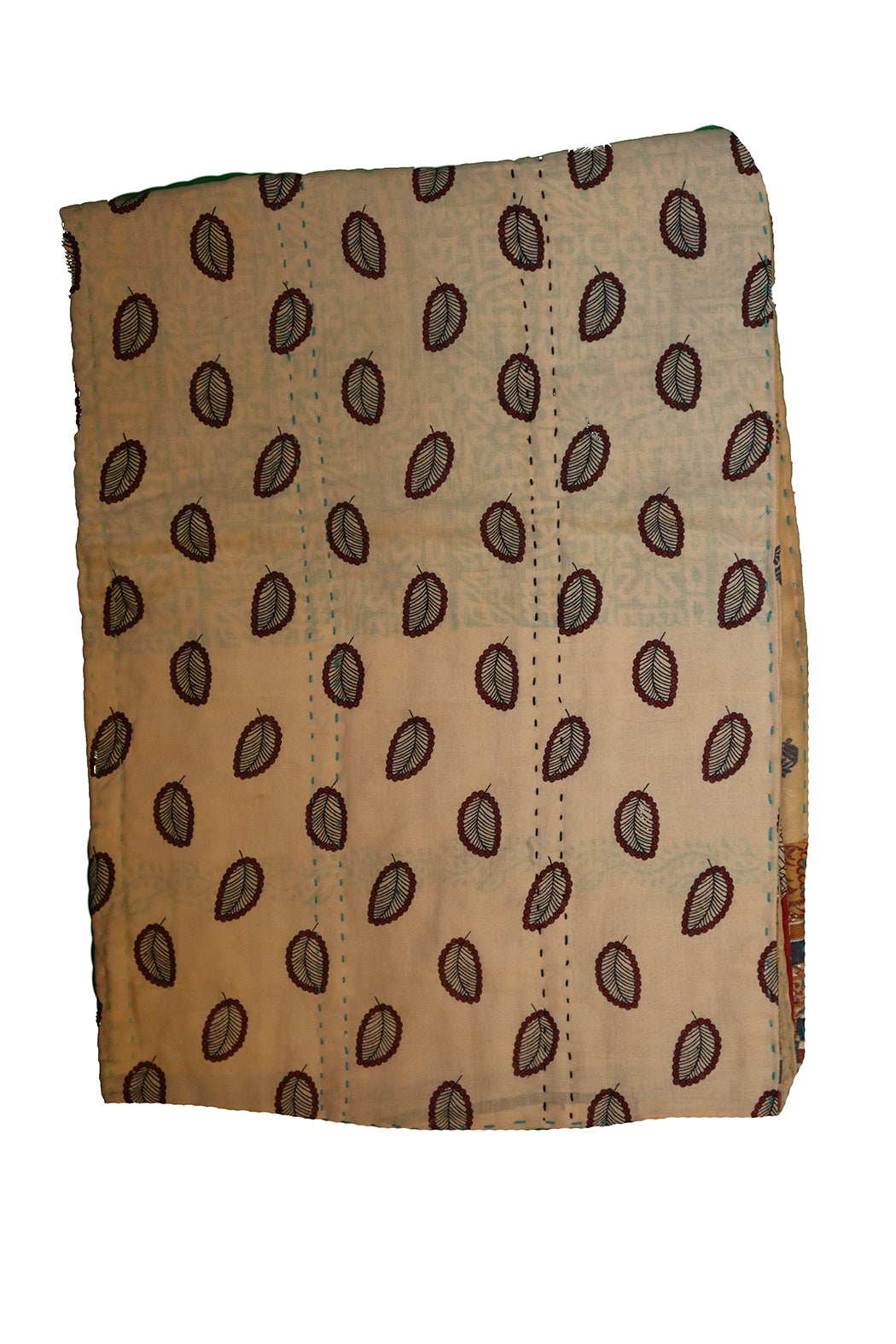 Vintage sari quilt , bomuld 70x100 cm