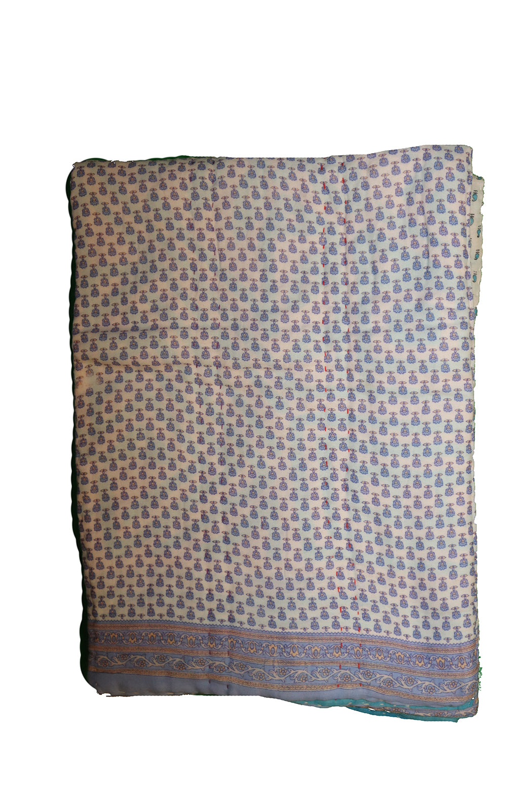 Vintage sari quilt , bomuld 70x100 cm