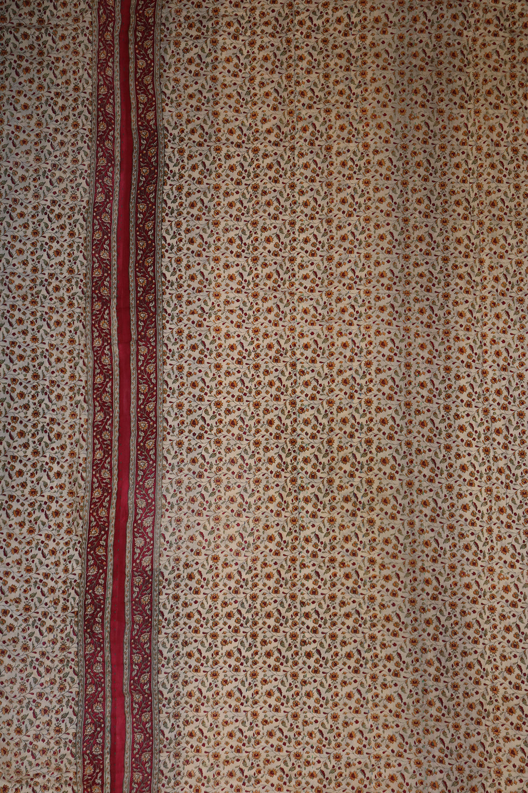 Vintage sari quilt , bomuld 140x200 cm