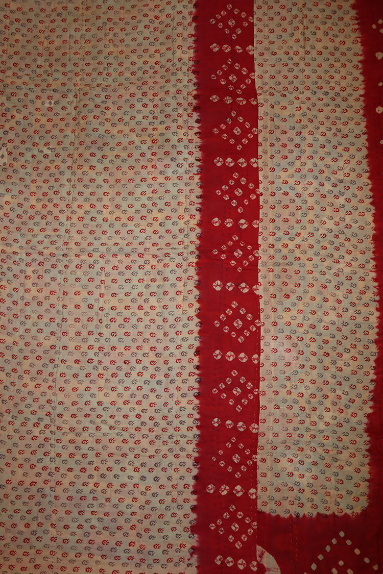 Vintage sari quilt , bomuld 140x200 cm