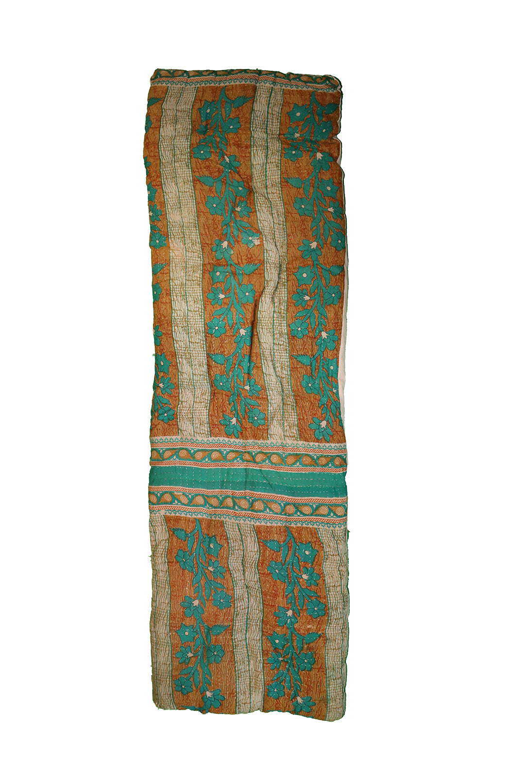 Kantha vintage bænkhynde 45*150 cm bomuld