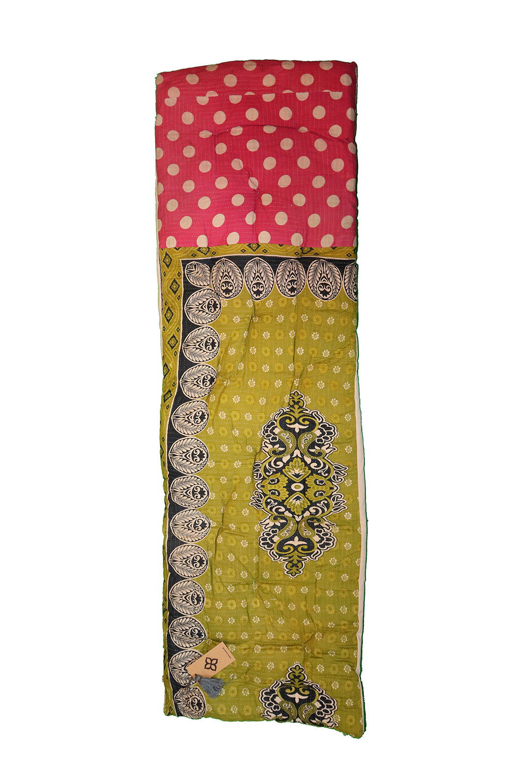 Kantha vintage bænkhynde 45*150 cm bomuld