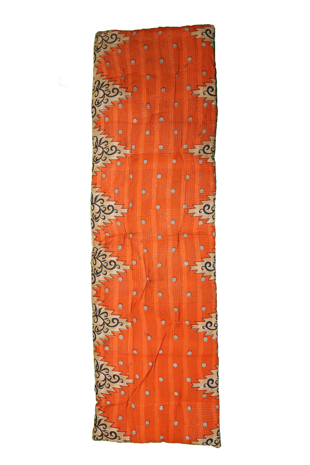 Kantha vintage bænkhynde 45*150 cm bomuld