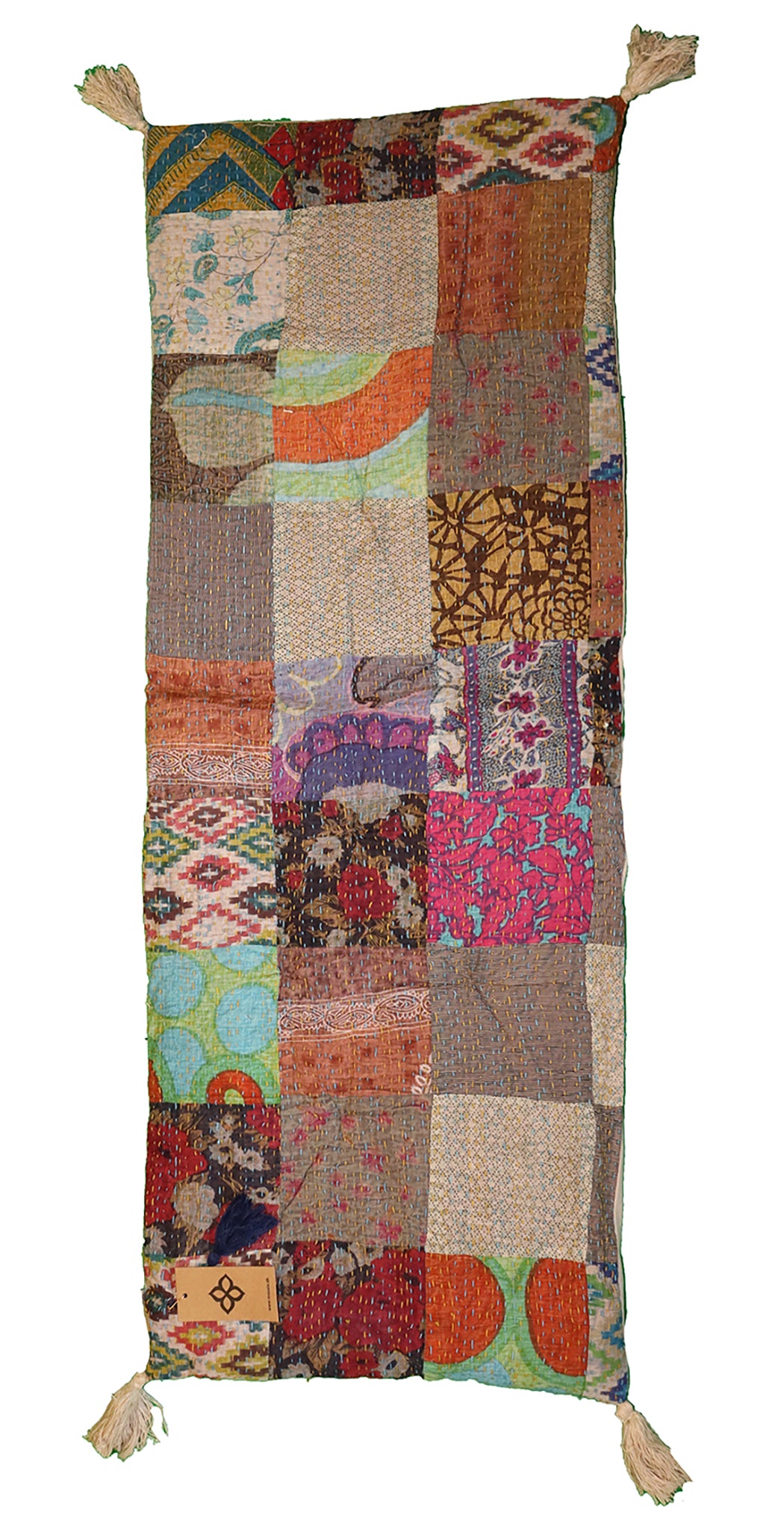 Stonewash bænkhynde 45*120 cm bomuld