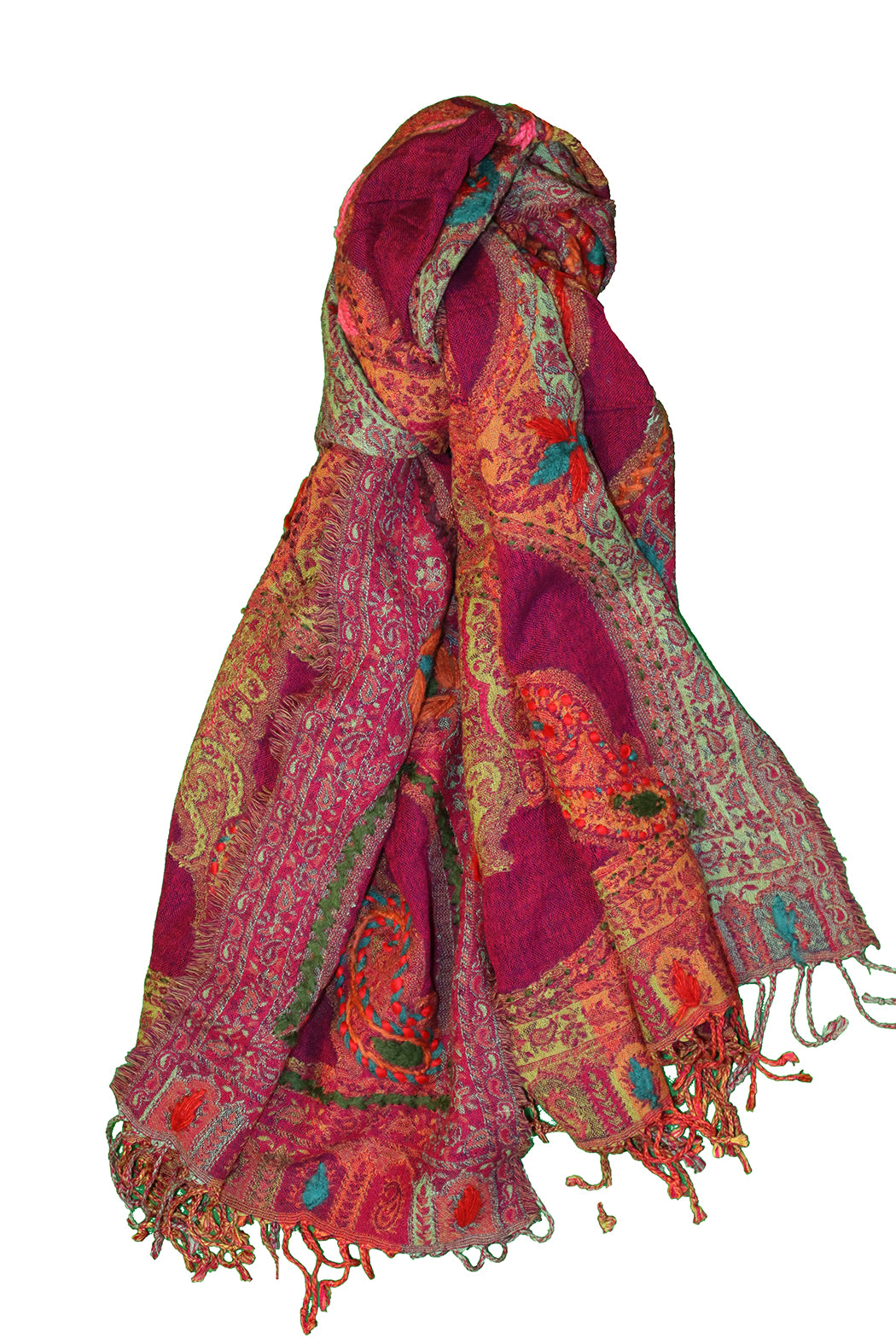 Tørklæde 70*200 cm , let kogt uld