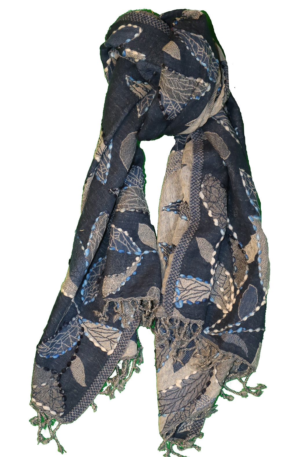 Tørklæde 70*200 cm , let kogt uld