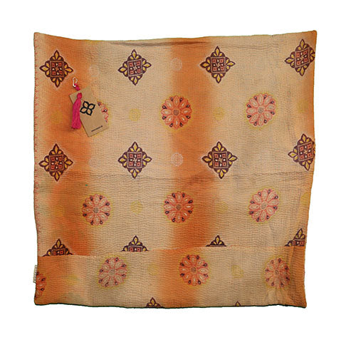 Sari vintage kantha cushion 45*45 cm