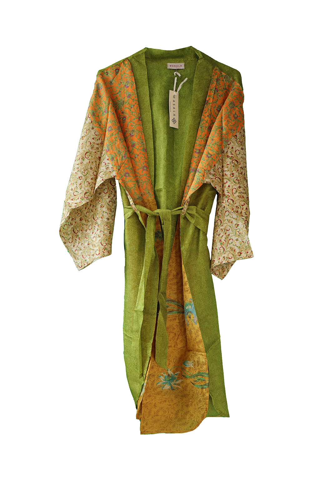 Alma vintage sari silke kimono