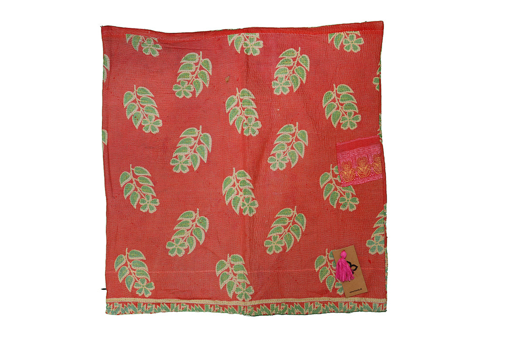 Sari Vintage Kantha Kissen 60*60 cm