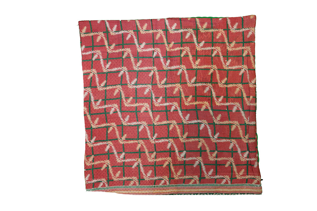 Sari Vintage Kantha Kissen 60*60 cm