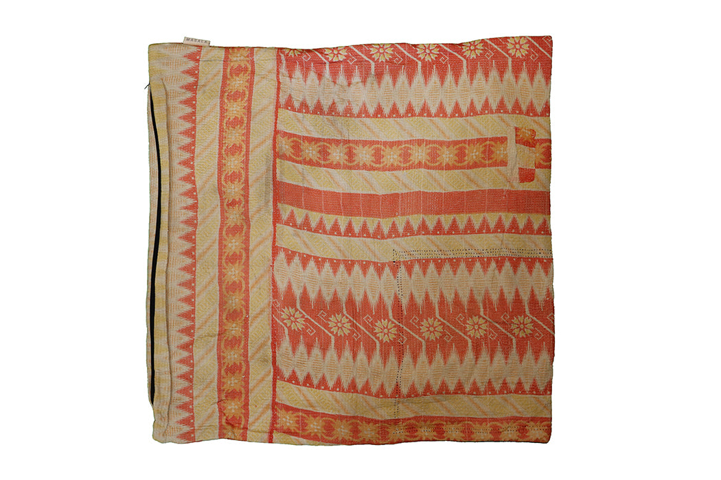 Sari vintage kantha cushion 45*45 cm