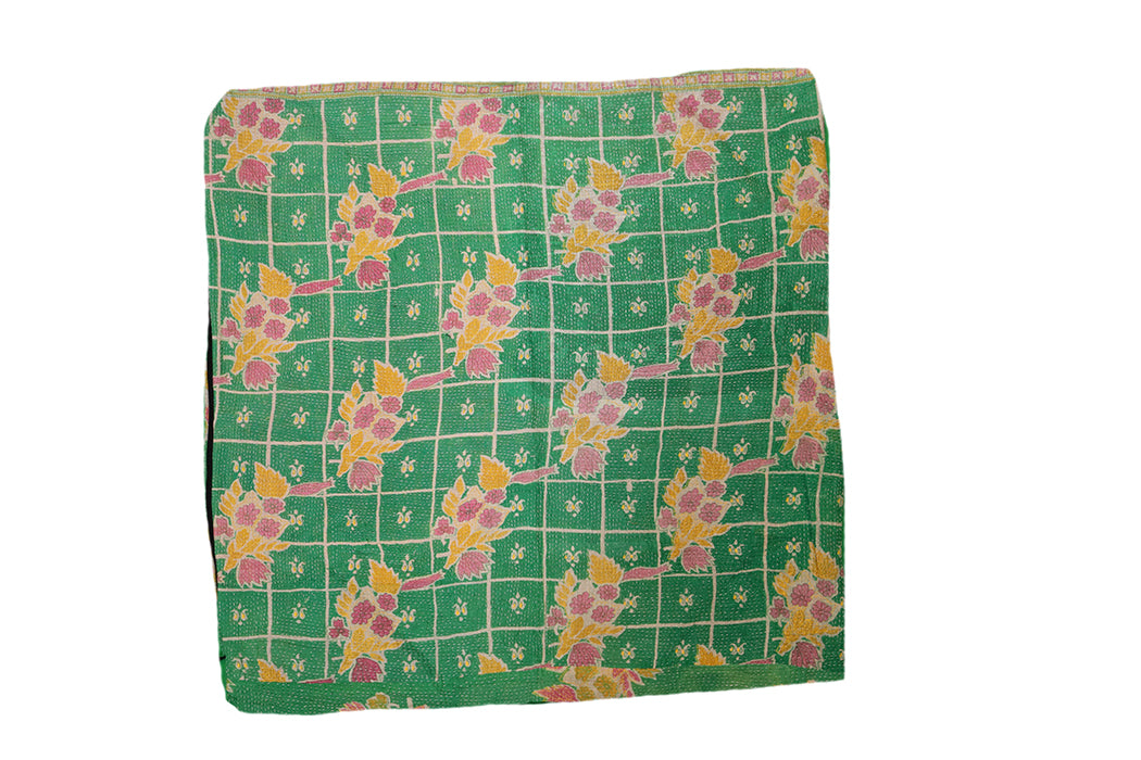 Sari vintage kantha cushion 45*45 cm