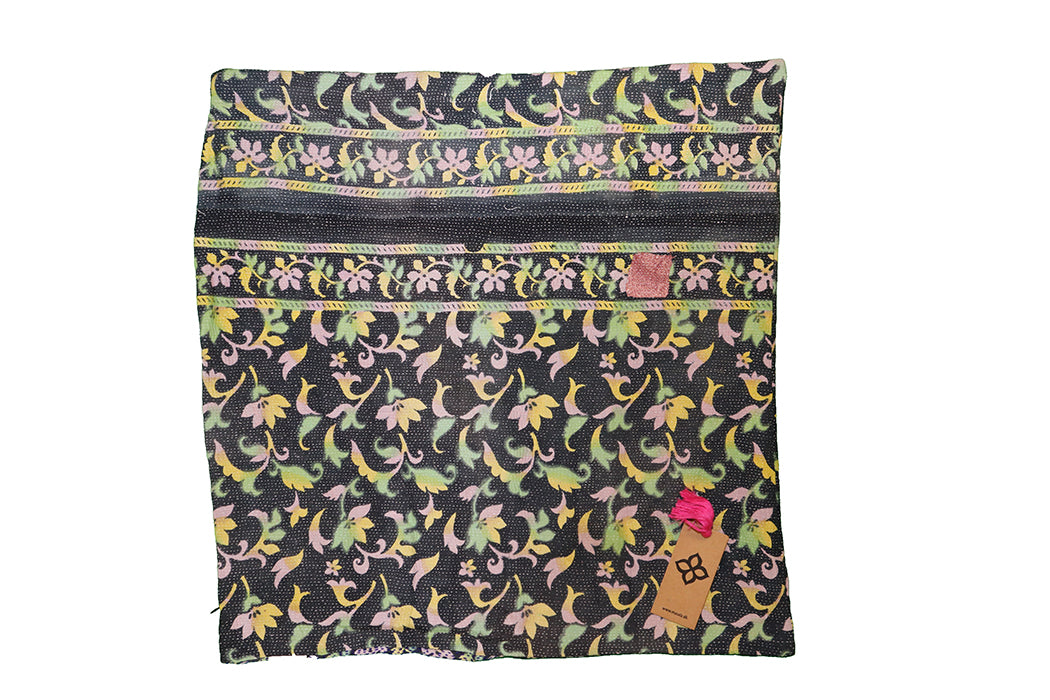 Sari Vintage Kantha Kissen 60*60 cm