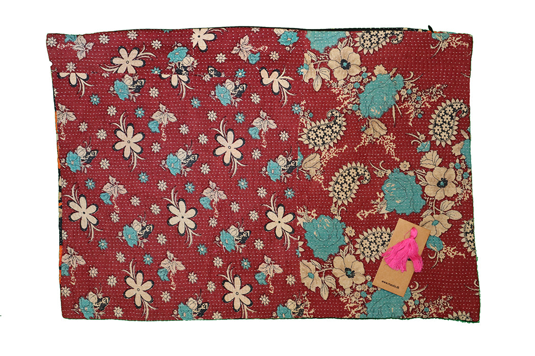 Sari Vintage Kantha Kissen 40*60 cm