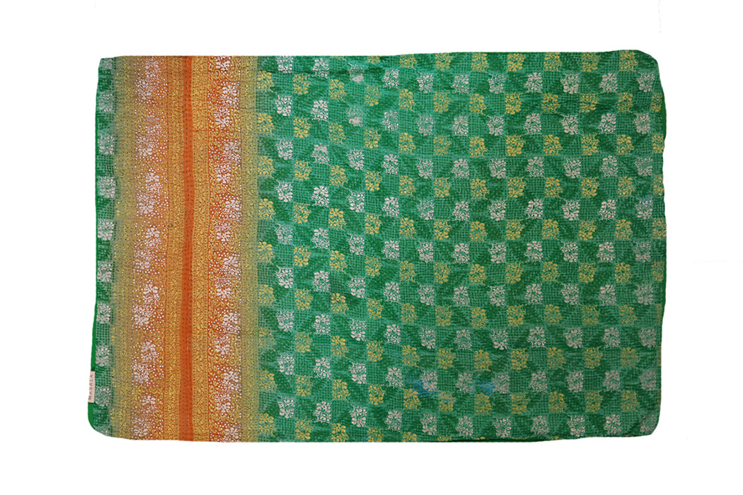 Sari vintage kantha cushion 45*45 cm