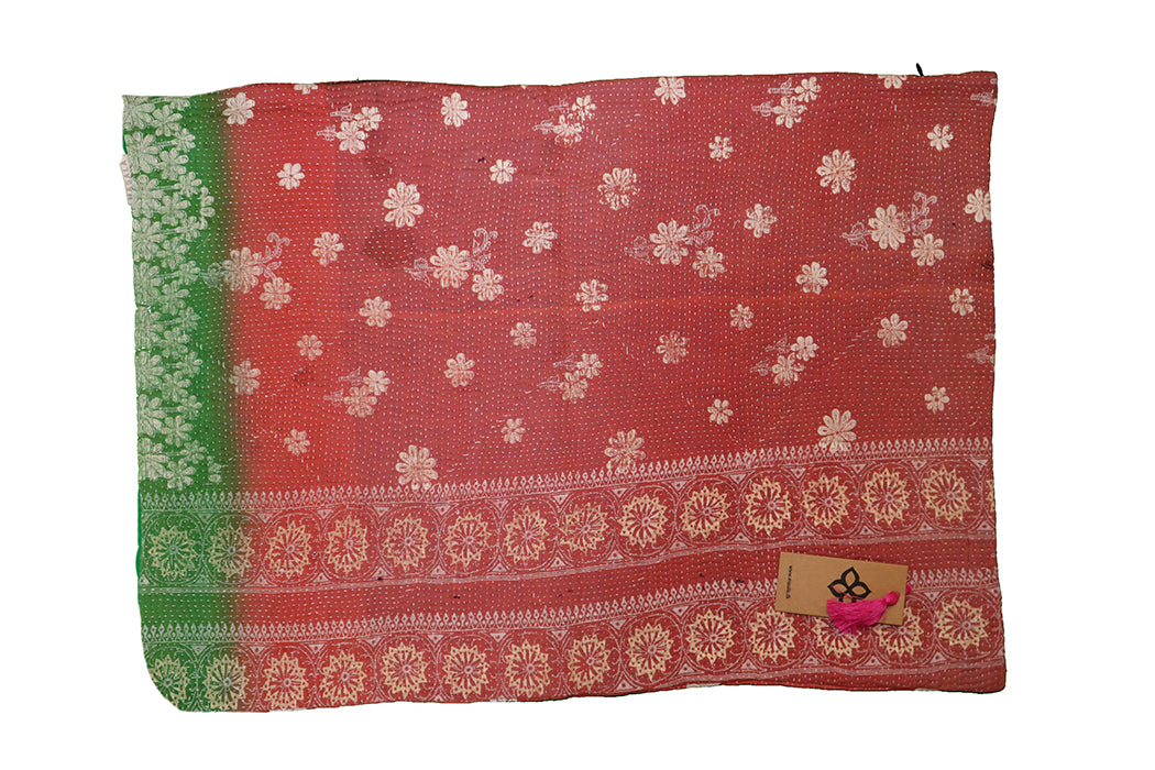 Sari vintage kantha cushion 45*45 cm
