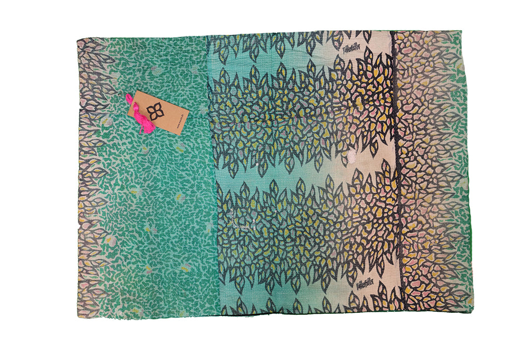 Sari vintage kantha cushion 45*45 cm