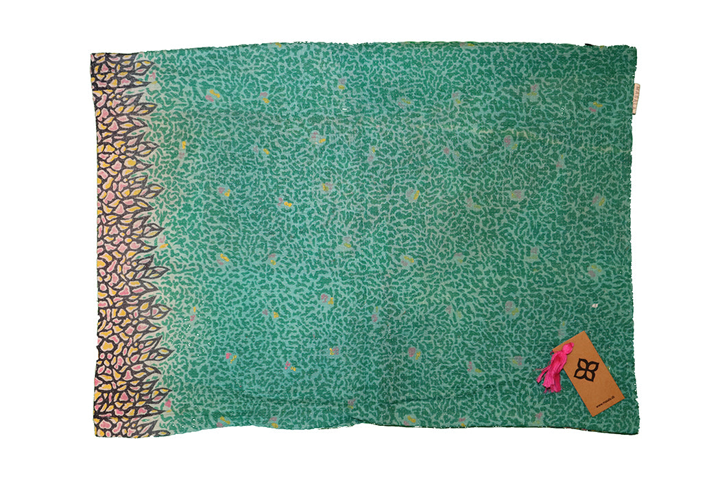 Sari Vintage Kantha Kissen 50*70 cm