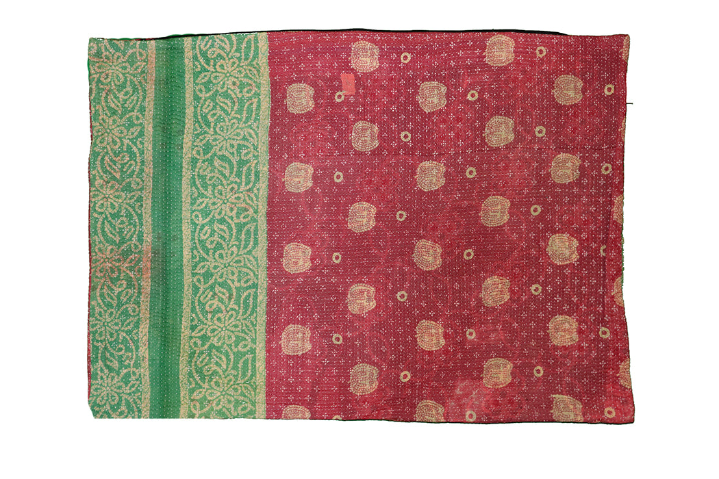 Sari vintage kantha cushion 45*45 cm