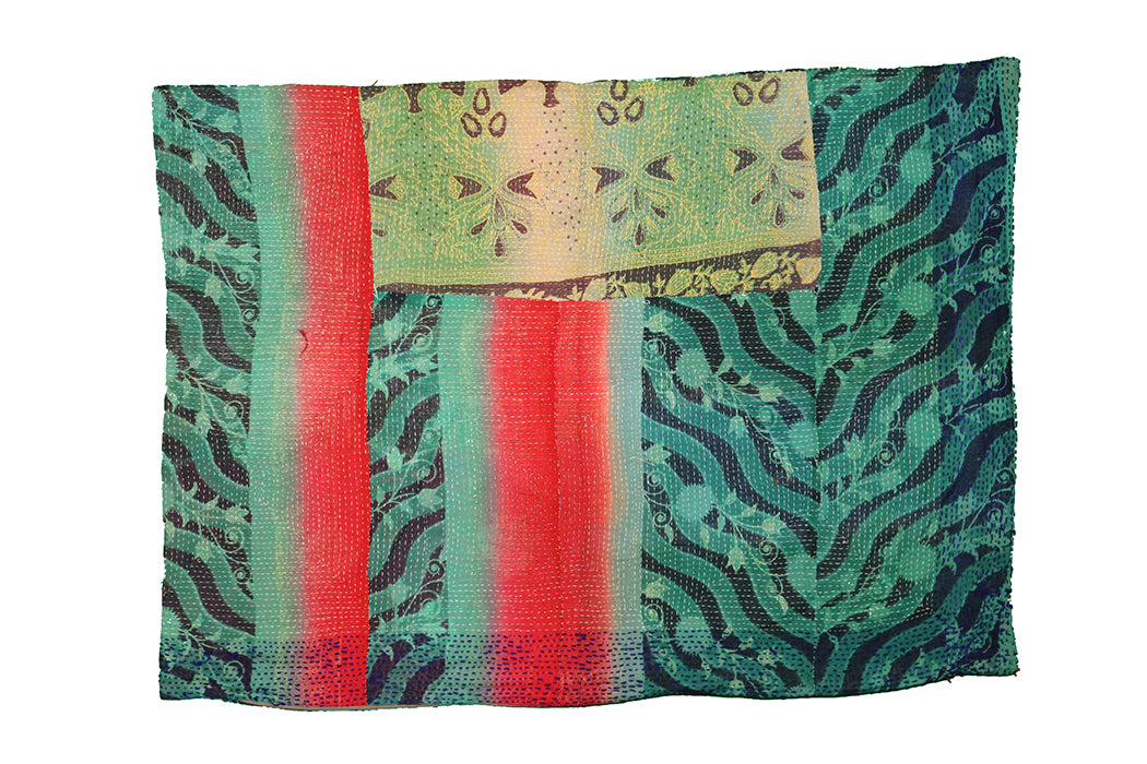 Sari vintage kantha cushion 45*45 cm