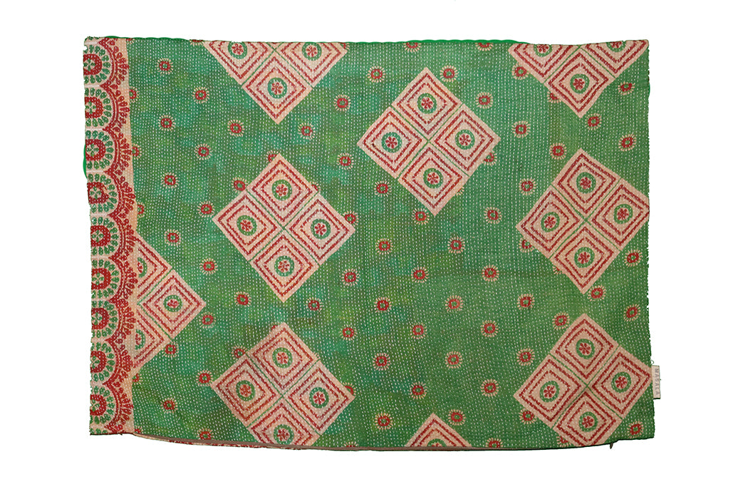 Sari Vintage Kantha Kissen 50*70 cm
