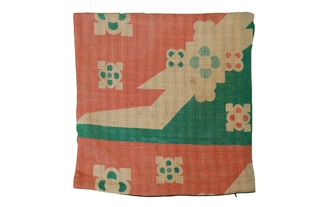 Sari vintage kantha cushion 45*45 cm