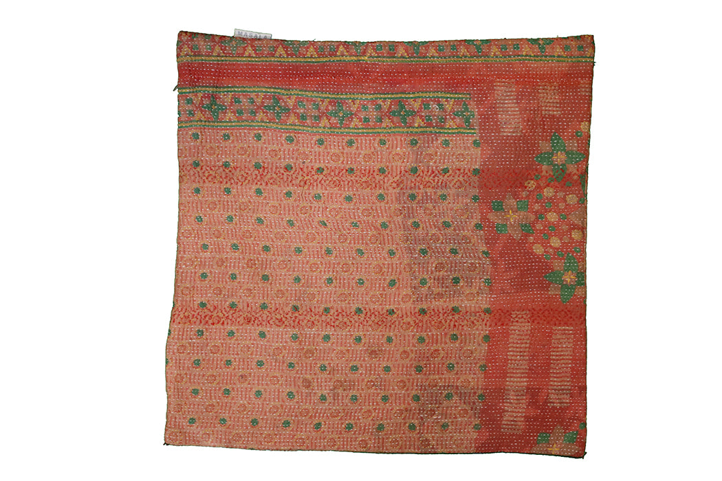 Sari vintage kantha cushion 45*45 cm