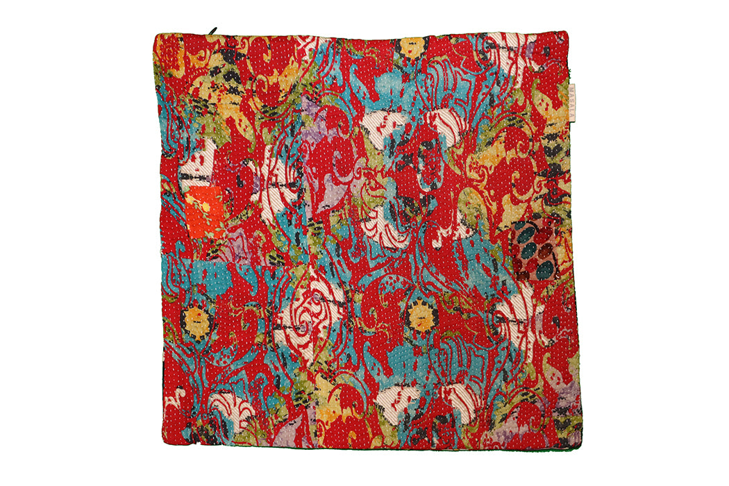 Sari vintage kantha cushion 45*45 cm