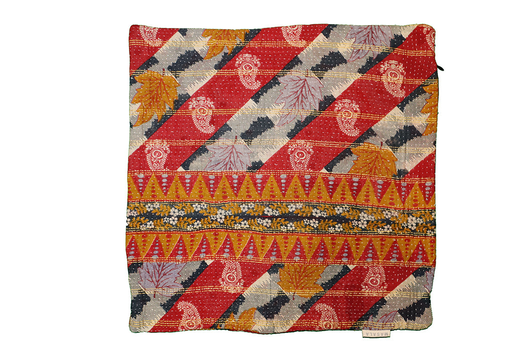 Sari vintage kantha cushion 45*45 cm