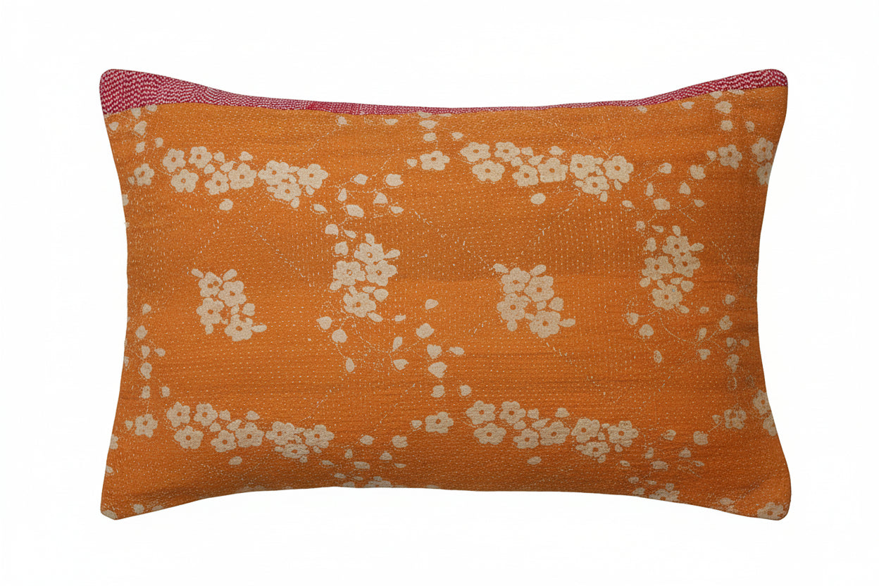 Sari vintage kantha pude 30*50 cm