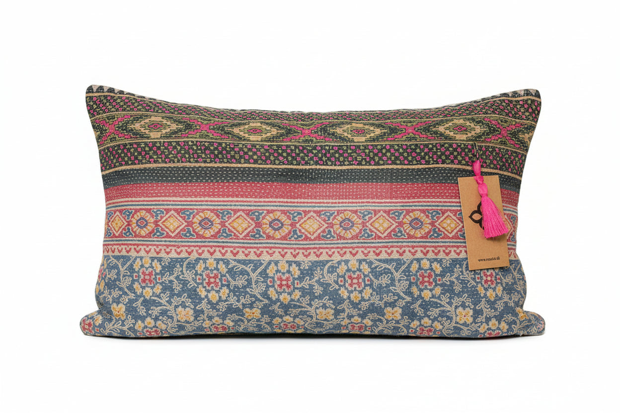 Sari vintage kantha cushion 45*45 cm