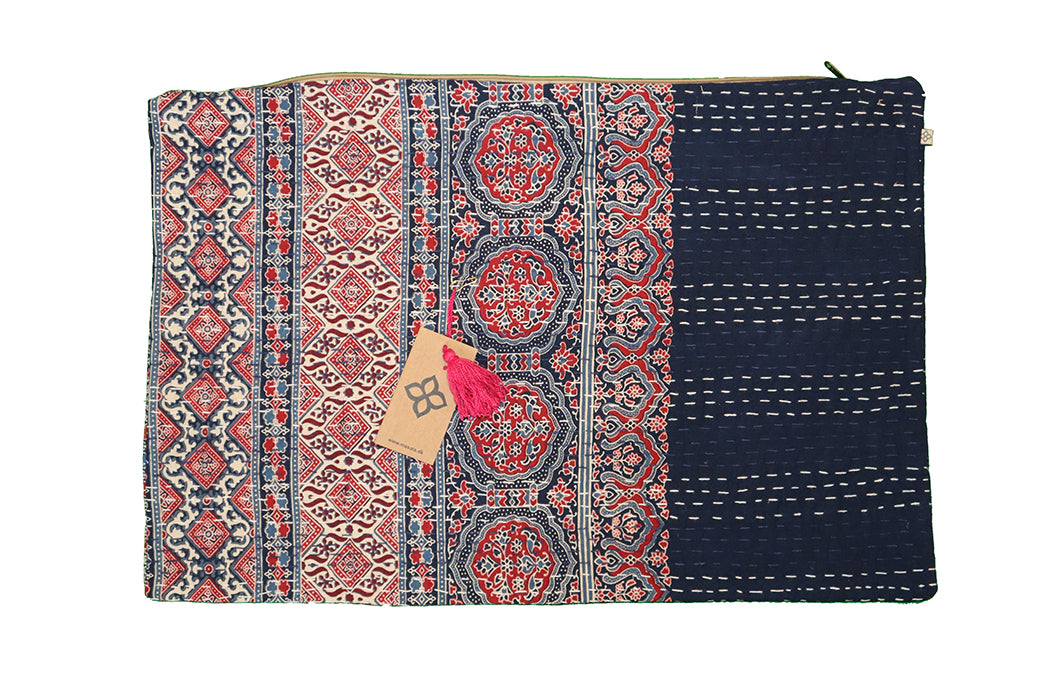 Azrak print pude 40*60 cm, bomuld