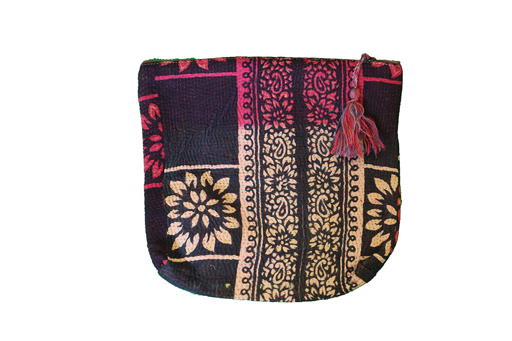 Kantha sari purse 24*28 cm