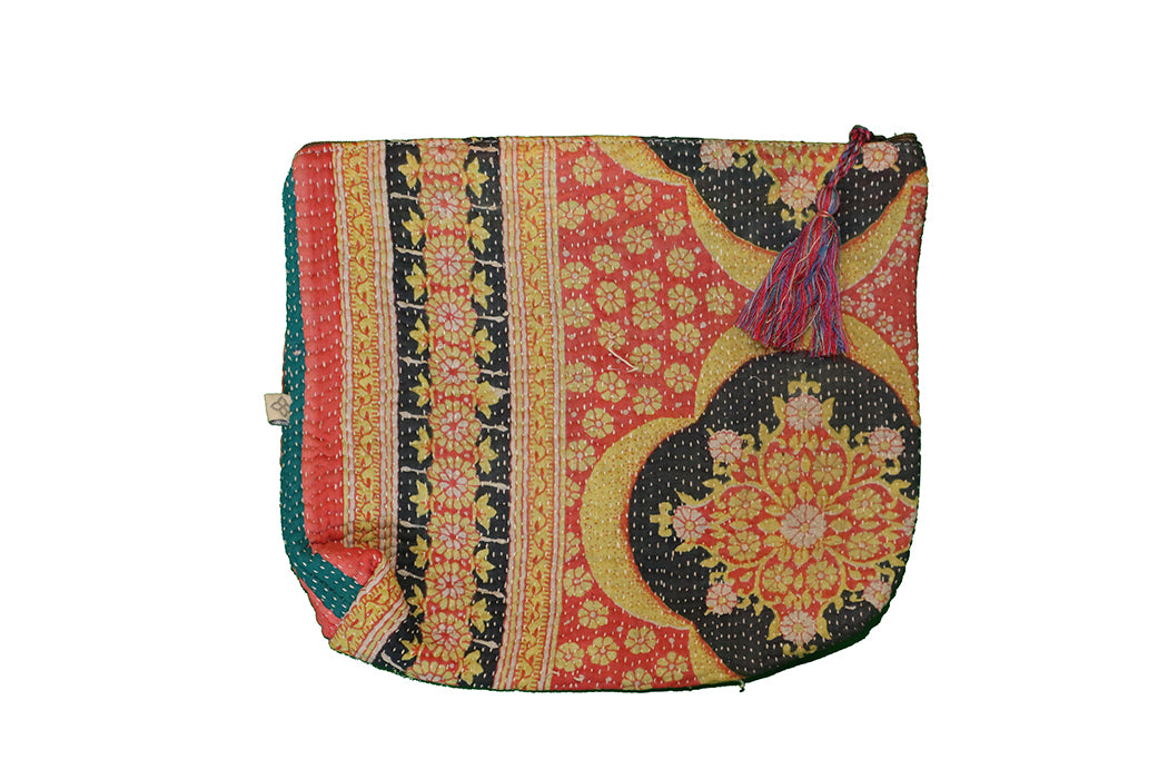 Kantha sari purse 24*28 cm
