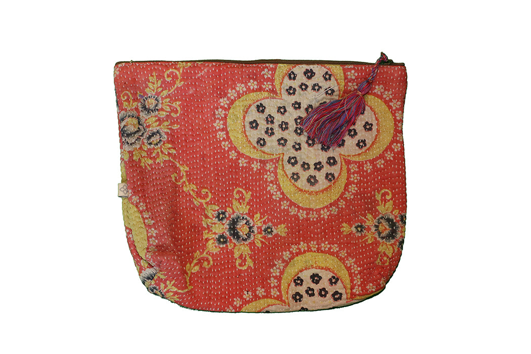 Kantha sari purse 24*28 cm