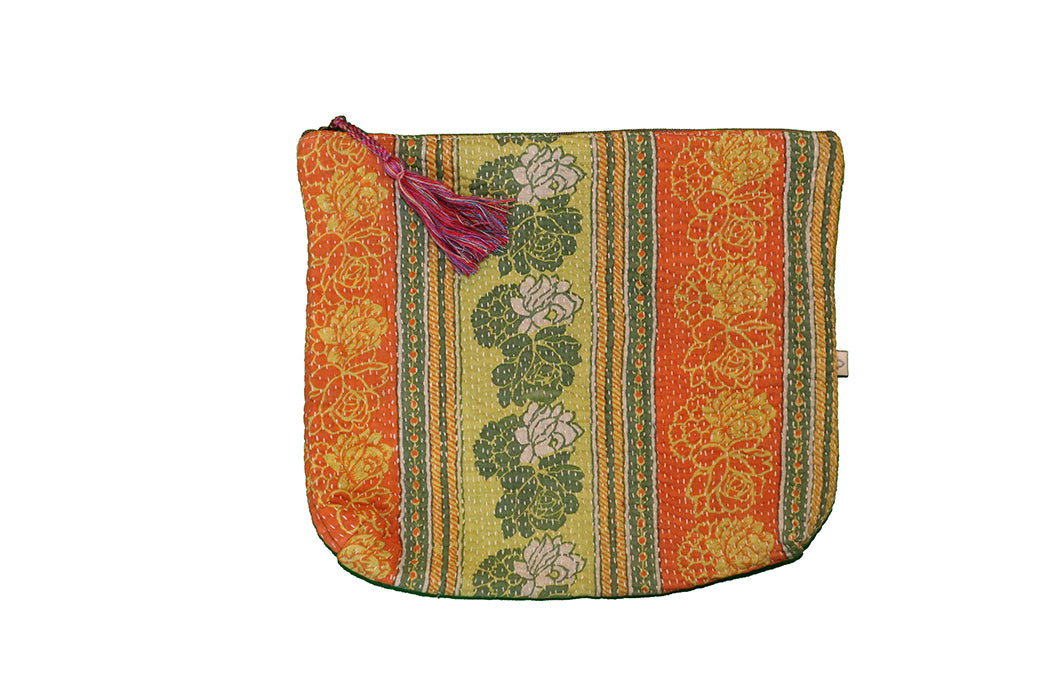 Kantha sari purse 24*28 cm