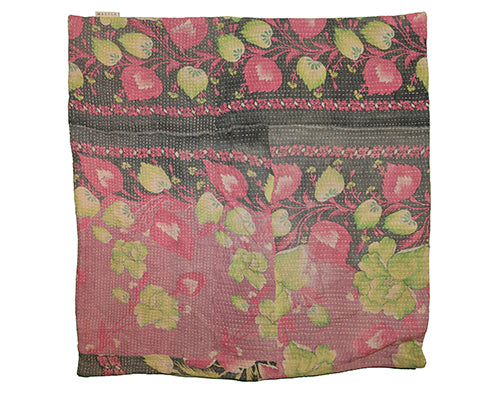 Sari vintage kantha cushion 45*45 cm