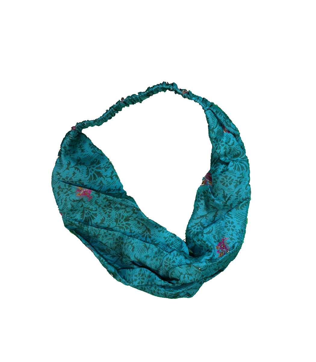 Sari silk hair hand