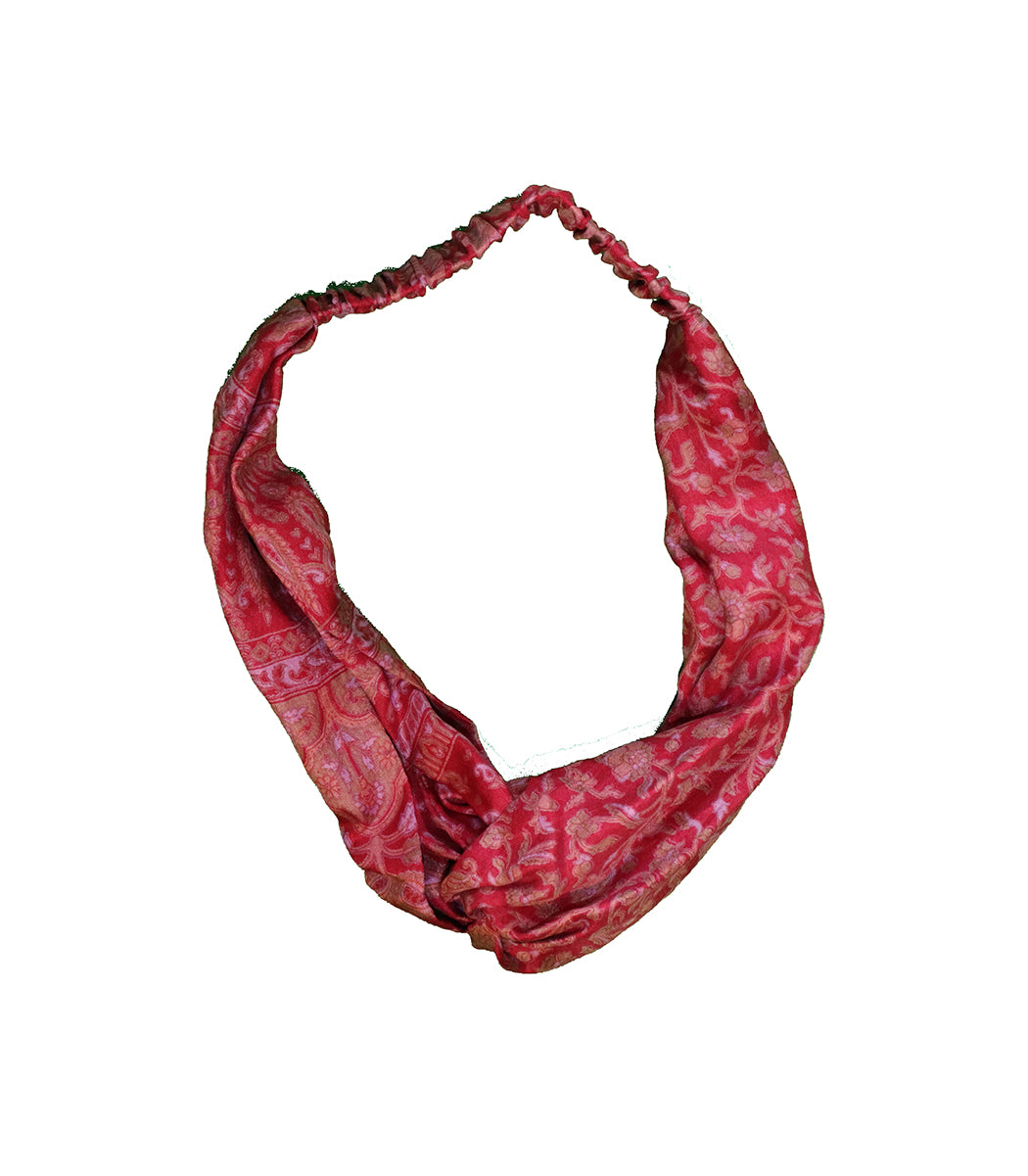Sari silk hair hand