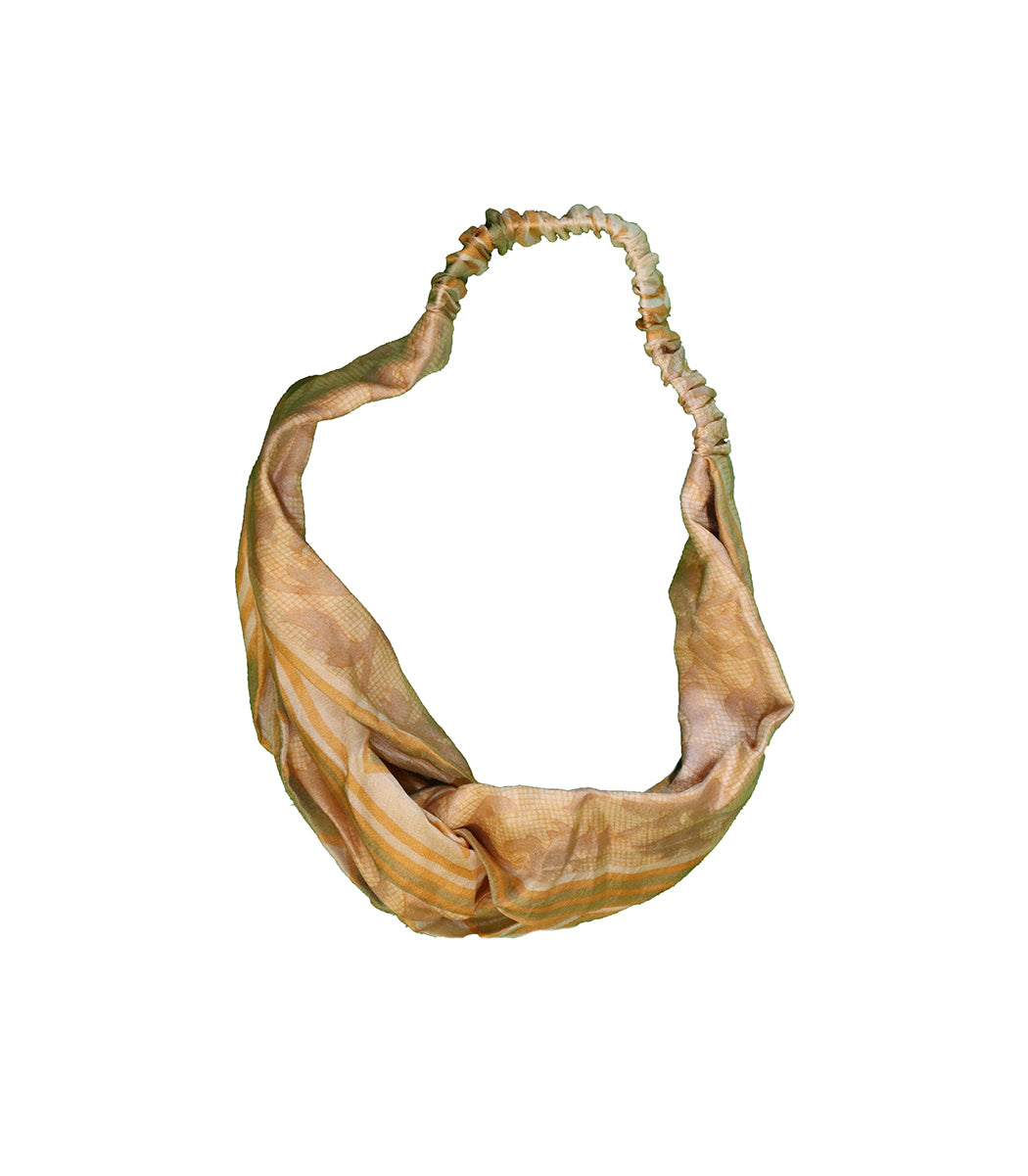 Sari silk hair hand
