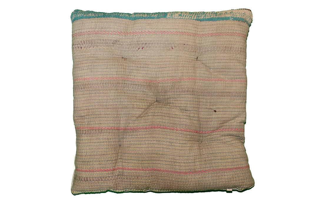Kantha vintage chair pad 40*40 cm cotton