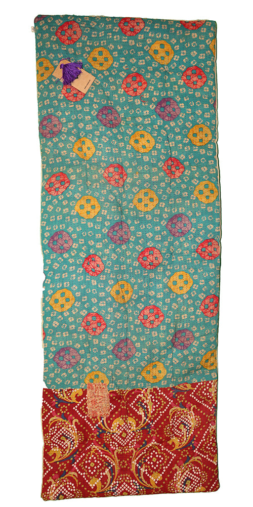 Kantha vintage bench cushion 45*120 cm cotton
