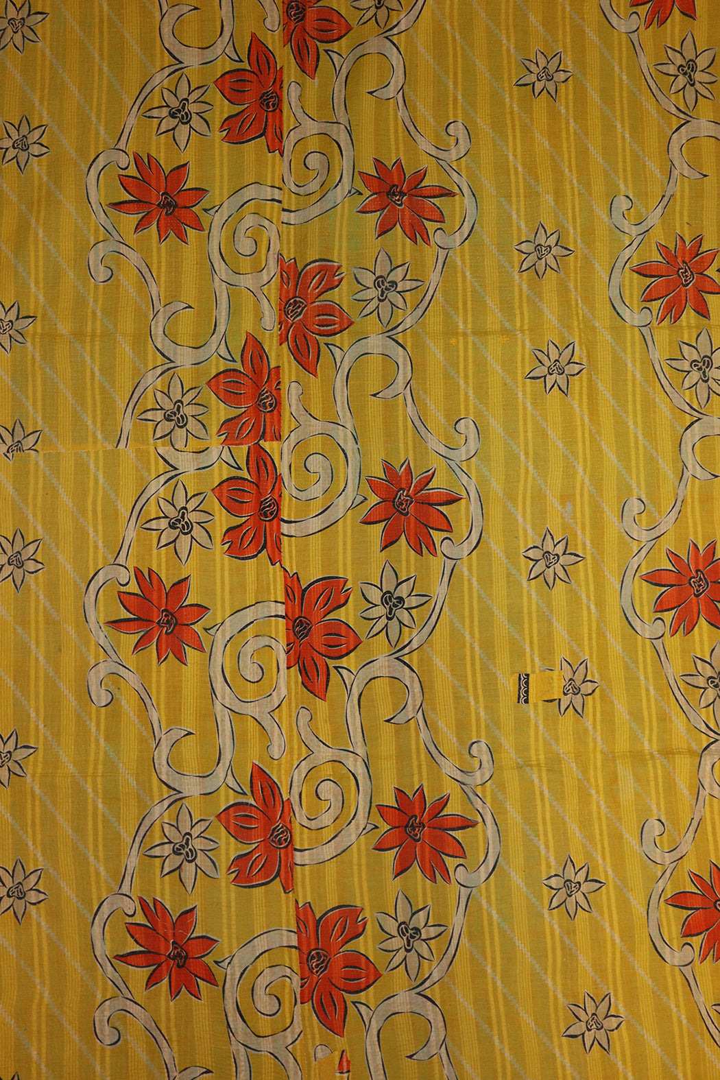 Kantha vintage throw approx 140x210 cm, cotton