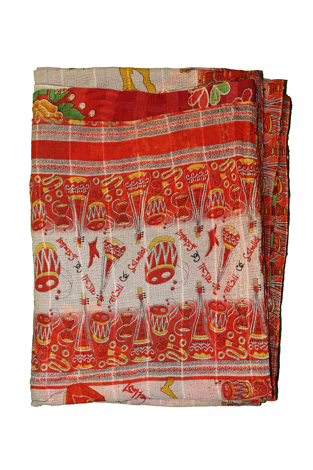 Kantha vintage throw approx 140x210 cm, cotton