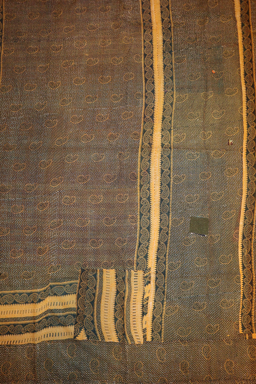 Kantha vintage tæppe ca 140x210 cm, bomuld