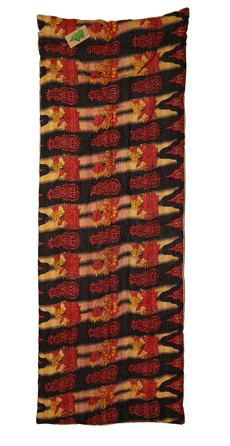 Kantha vintage rullemadras 65*180 cm bomuld