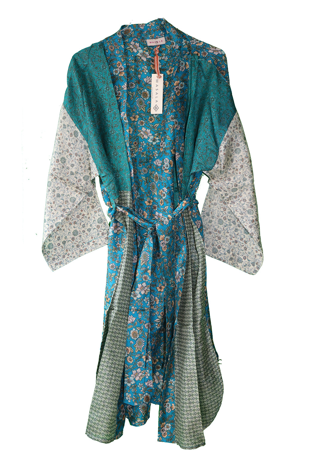 Recycled vintage sari Alma silke kimono