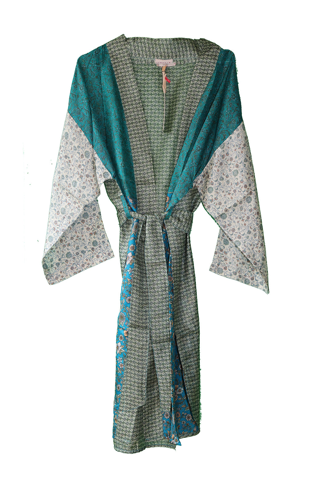 Recycled vintage sari Alma silke kimono