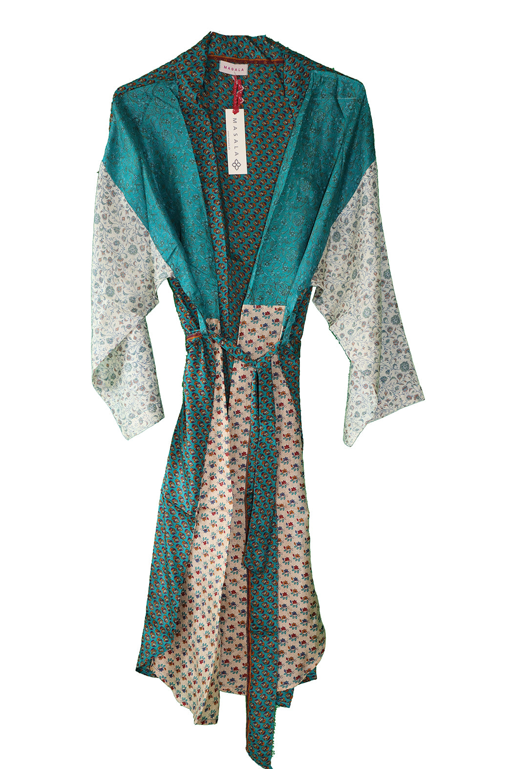 Recycled vintage sari Alma silke kimono